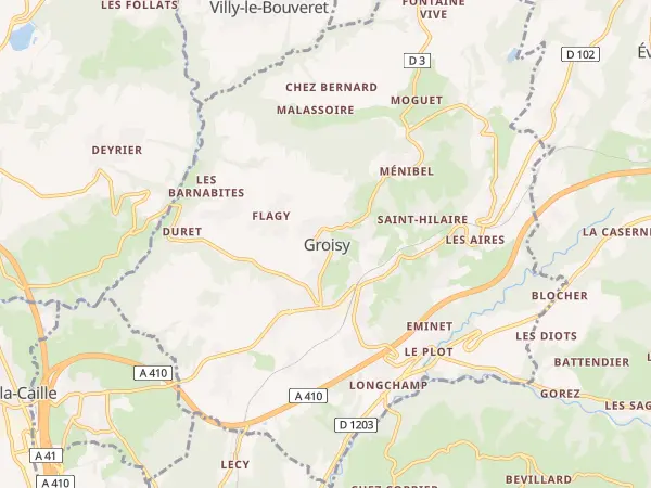 Plan de Groisy