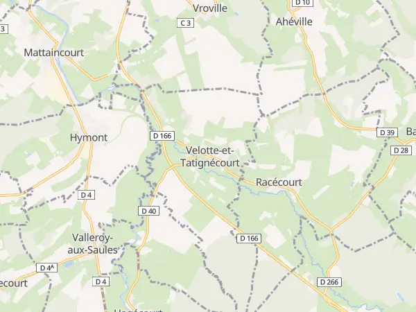 Plan de Velotte-et-Tatignécourt