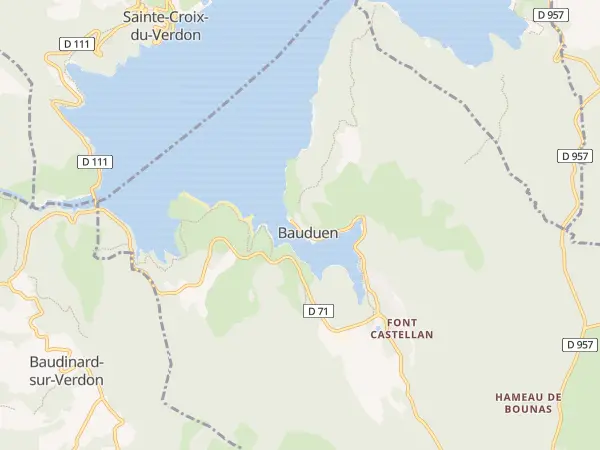Plan de Bauduen