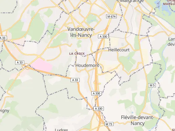 Plan de Houdemont