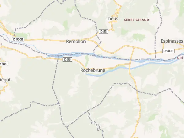 Plan de Rochebrune