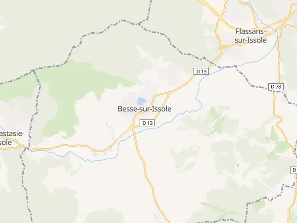 Plan de Besse-sur-Issole