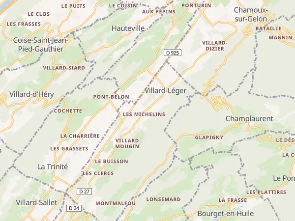 Plan de Villard-Léger
