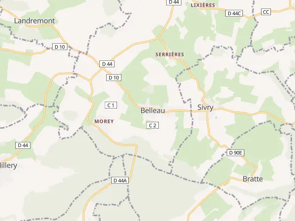 Plan de Belleau