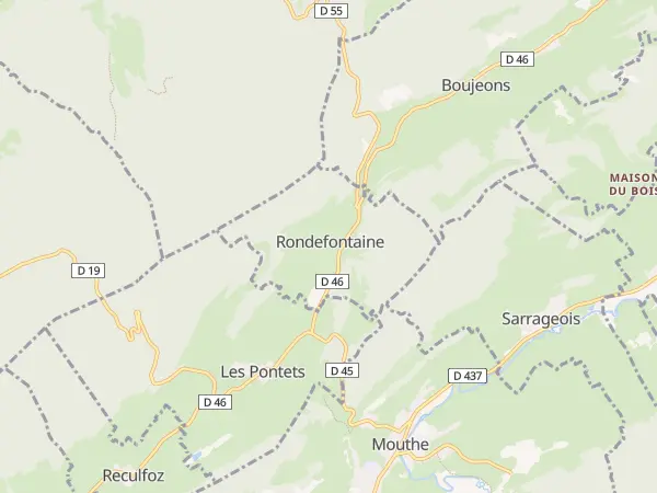 Plan de Rondefontaine