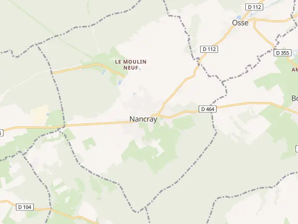 Plan de Nancray