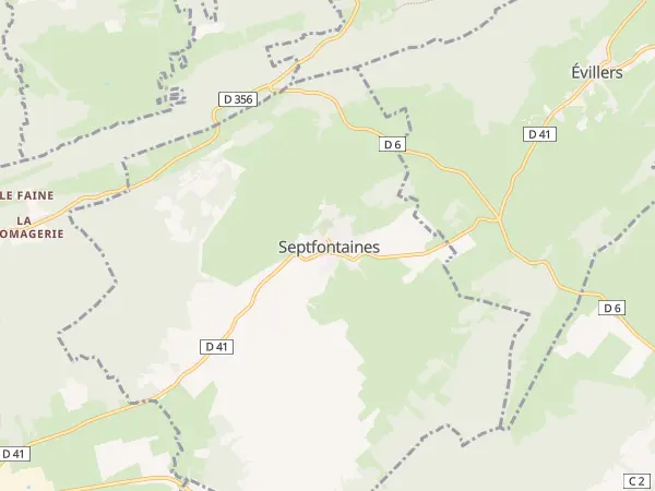 Plan de Septfontaines
