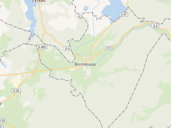 Plan de Bonnevaux