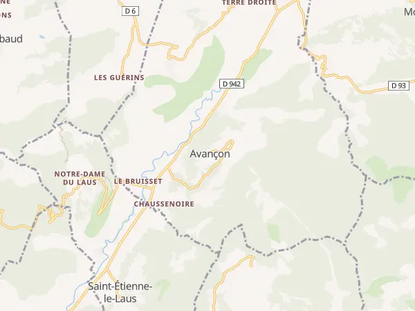 Plan de Avançon