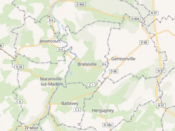 Plan de Bralleville