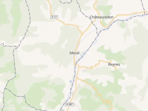 Plan de Mézel