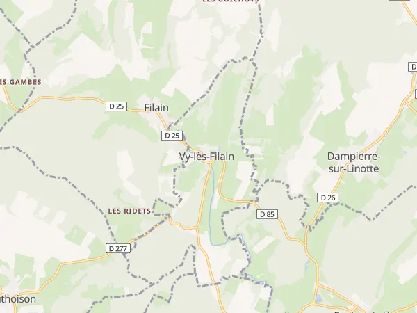 Plan de Vy-lès-Filain