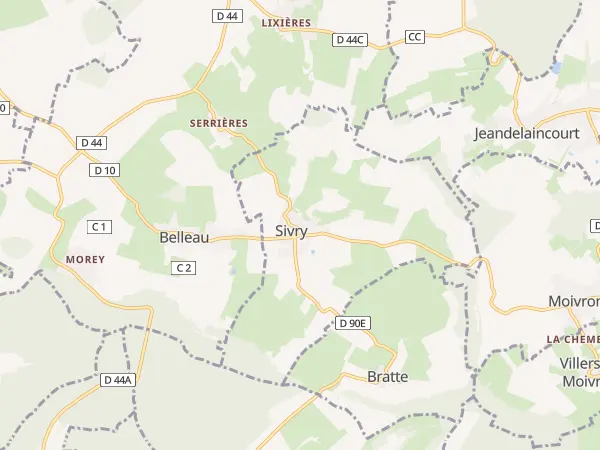 Plan de Sivry
