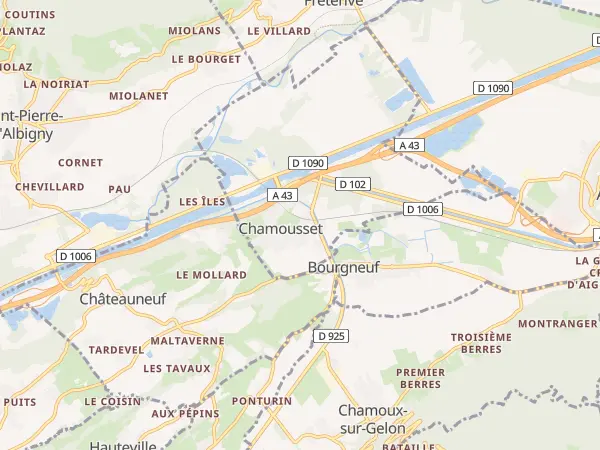 Plan de Chamousset