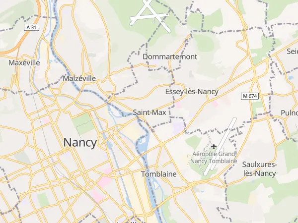 Plan de Saint-Max