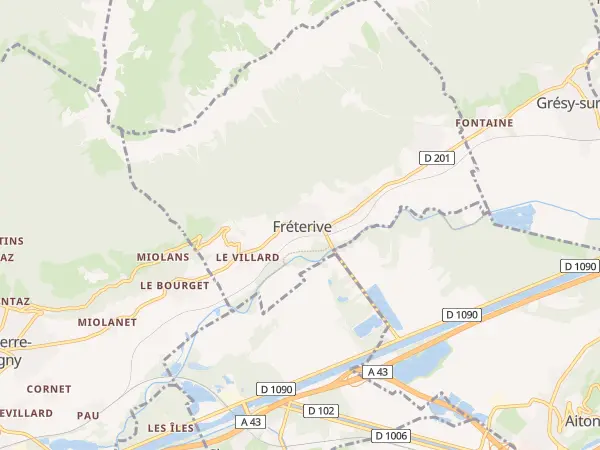 Plan de Fréterive
