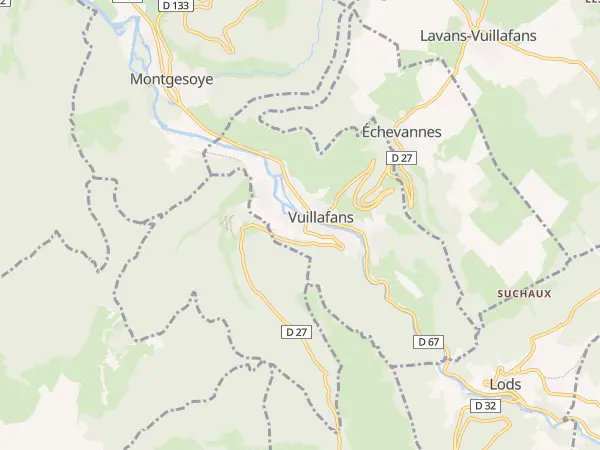 Plan de Vuillafans