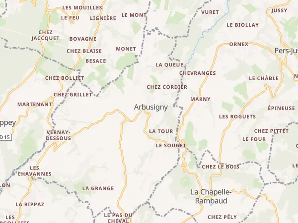 Plan de Arbusigny