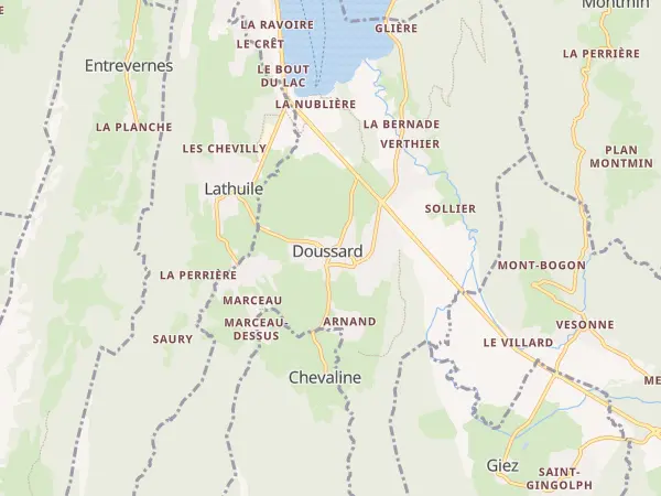 Plan de Doussard