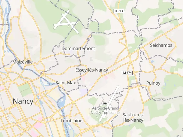 Plan de Essey-lès-Nancy