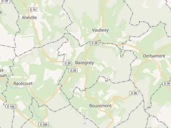 Plan de Bazegney
