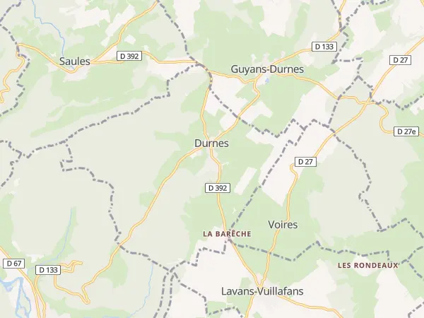 Plan de Durnes