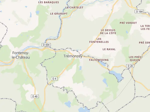 Plan de Trémonzey