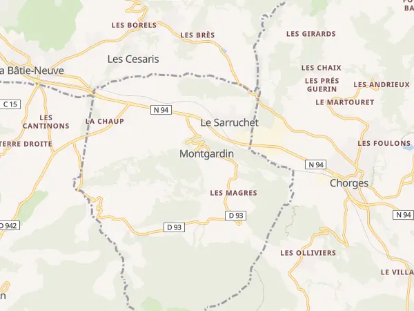 Plan de Montgardin