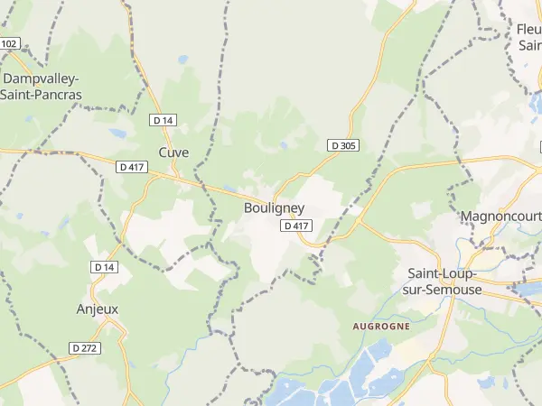 Plan de Bouligney