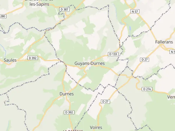 Plan de Guyans-Durnes