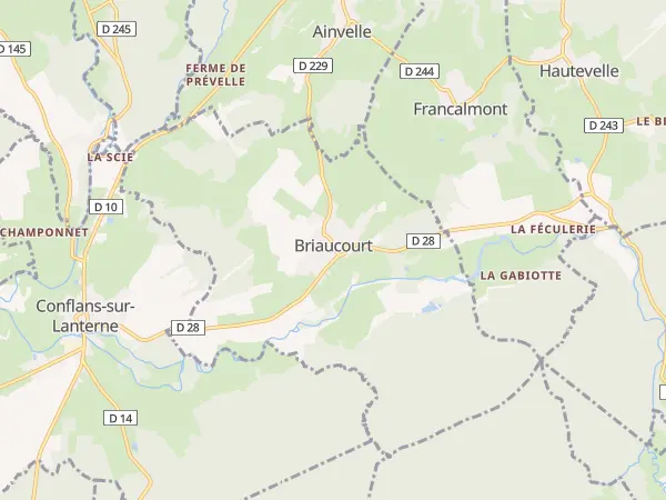 Plan de Briaucourt
