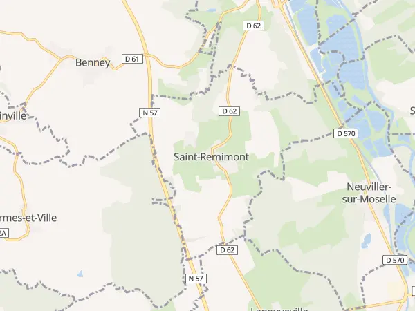 Plan de Saint-Remimont