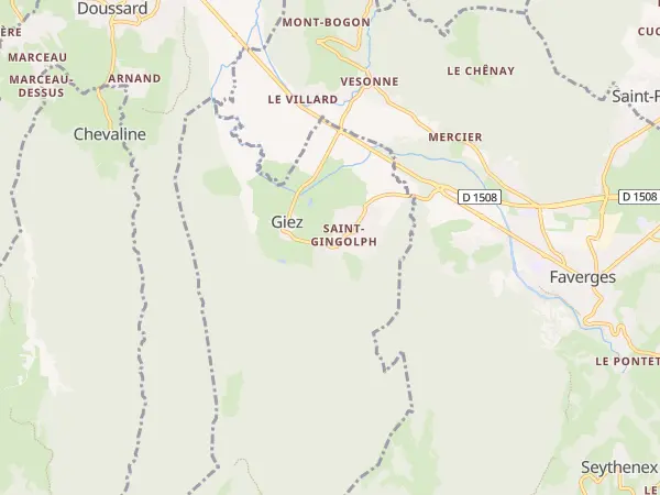 Plan de Giez