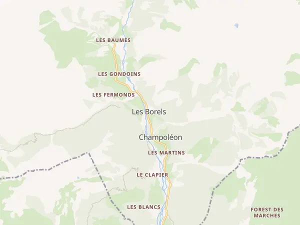 Plan de Champoléon