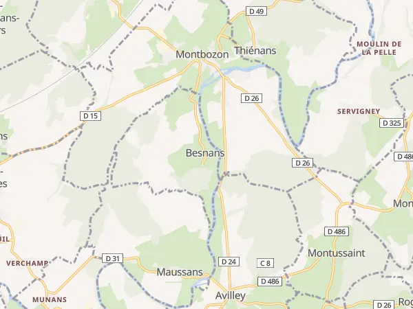 Plan de Besnans
