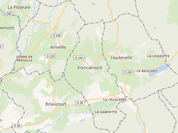 Plan de Francalmont