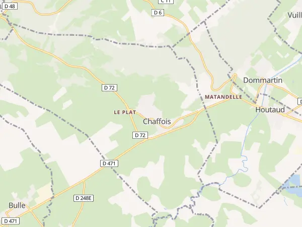 Plan de Chaffois