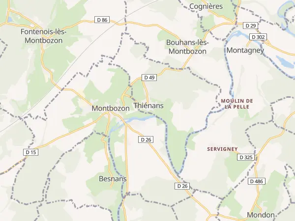 Plan de Thiénans
