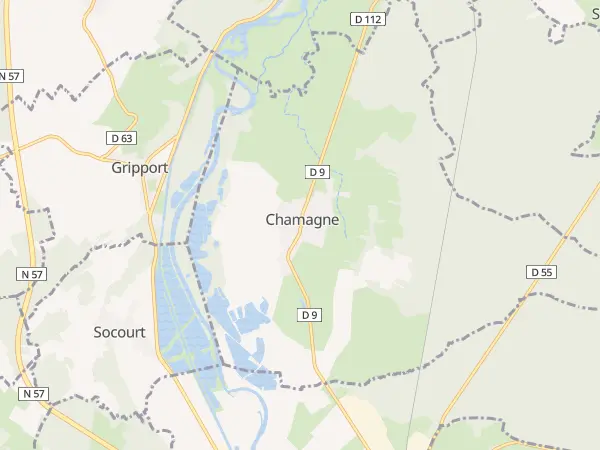 Plan de Chamagne