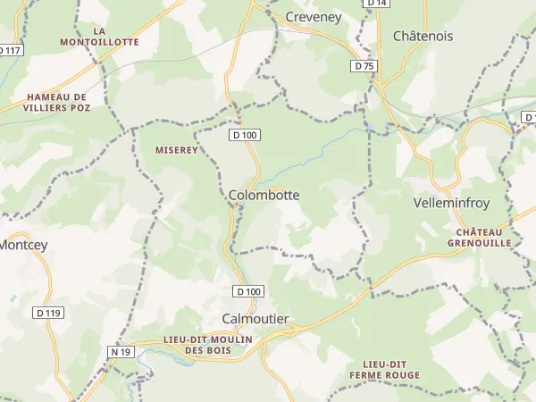 Plan de Colombotte