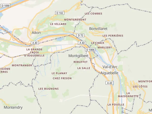 Plan de Montgilbert