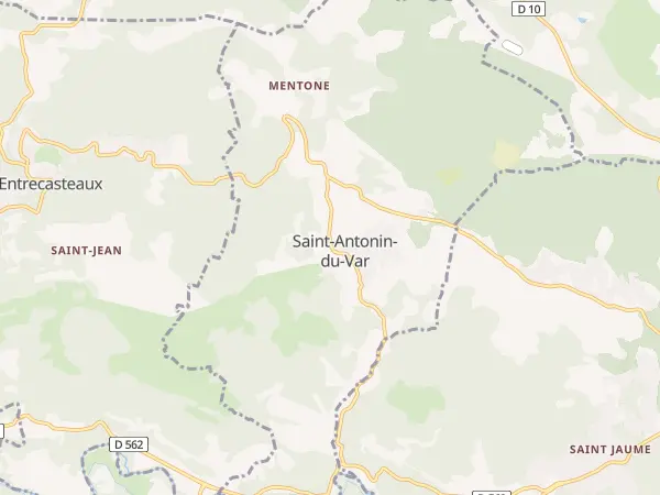 Plan de Saint-Antonin-du-Var