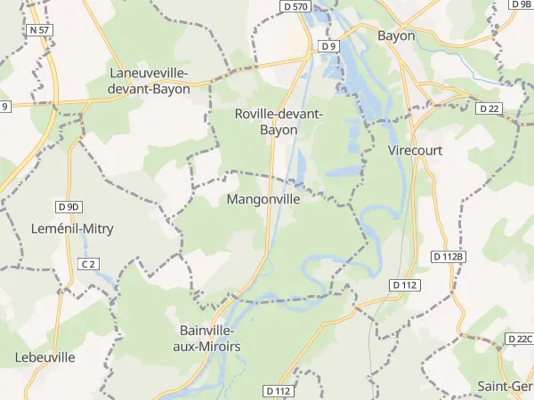 Plan de Mangonville