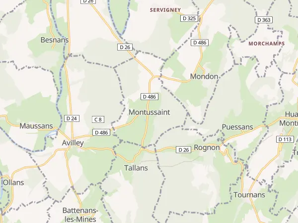 Plan de Montussaint