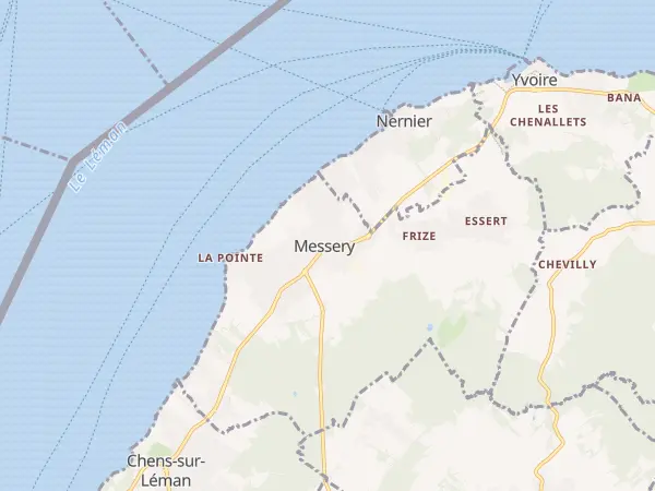 Plan de Messery