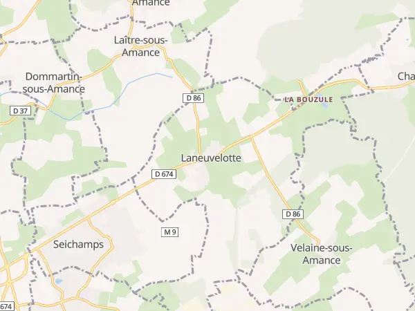 Plan de Laneuvelotte