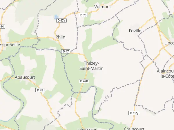 Plan de Thézey-Saint-Martin