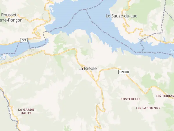 Plan de Ubaye-Serre-Ponçon