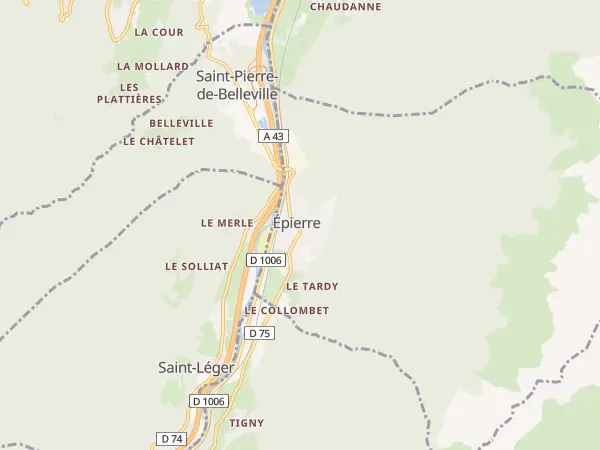 Plan de Épierre