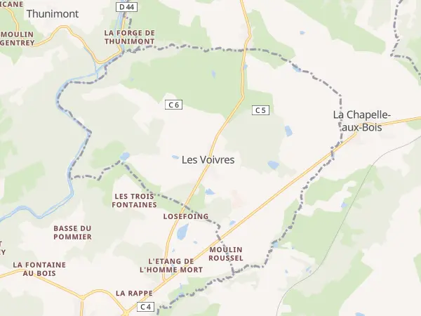 Plan des Voivres